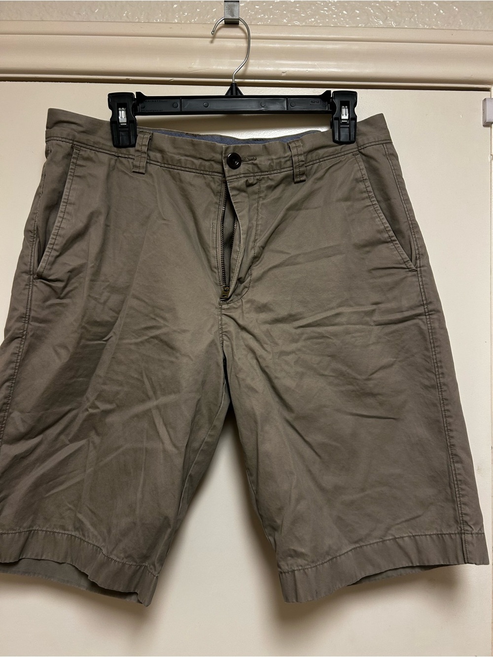 Men's Casual Cotton Shorts - Tan